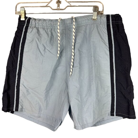 Bill Blass Menswear Swim Trunks Men's M Colorblock With Drawstring & Mesh Lining - Picture 1 of 6
